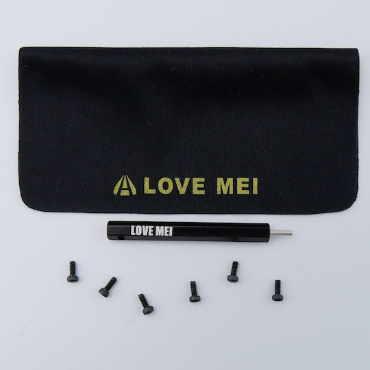 Love Mei Back Cover Μεταλλικό Κόκκινο (iPhone 12 / 12 Pro)