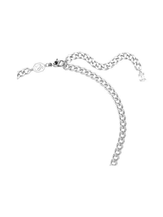 Swarovski Swarovski Halskette mit Perlen und Zirkon Graue