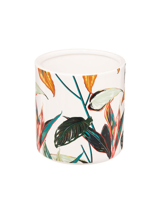 5Five Suport pentru Bumbac Ceramică Multicoloră