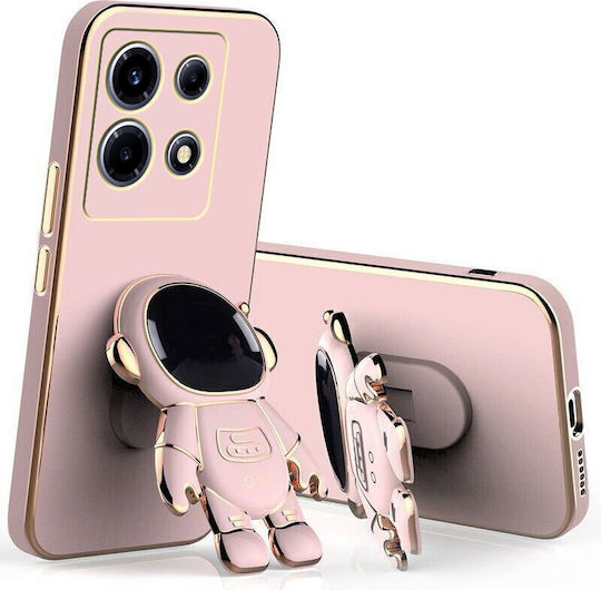 Infinix Back Cover Σιλικόνης Ροζ (Infinix Note 30 VIP, Astronaut)