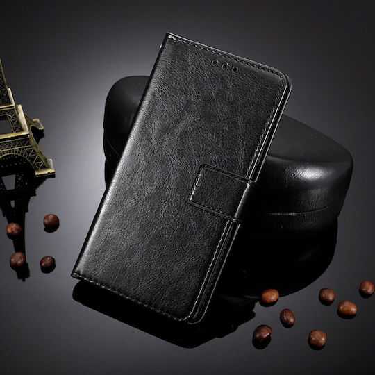 Infinix Wallet Δερματίνης Μαύρο (Infinix Note 12 2023)