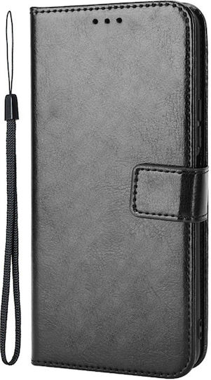 Infinix Wallet Δερματίνης Μαύρο (Infinix Note 12 2023)