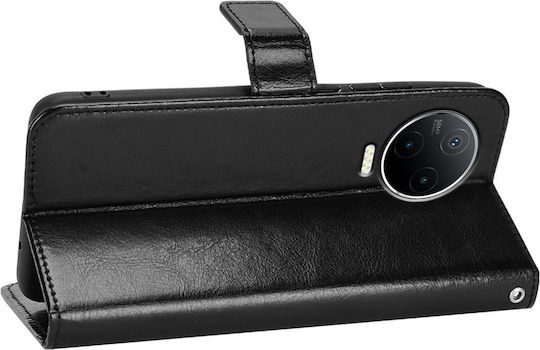 Infinix Wallet Δερματίνης Μαύρο (Infinix Note 12 2023)