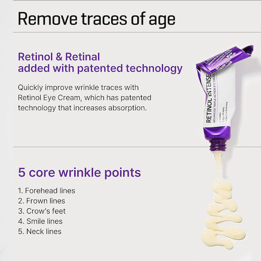 Some By Mi Retinol Intense Cremă de Ochi pentru Anti-îmbătrânire 30ml