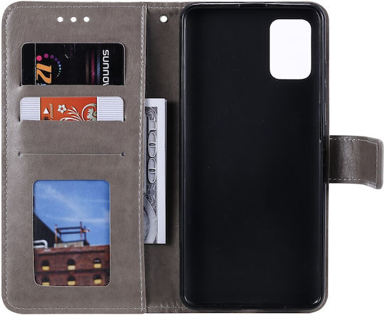 Erbord Buchen Sie Synthetisches Leder / Kunststoff / Silikon Gray (Oppo Reno6)