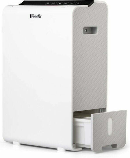 Wood's WDD90 Αφυγραντήρας Ζεόλιθου με Ιονιστή και Wi-Fi 8lt