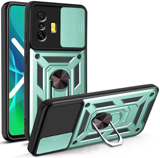 Erbord Back Cover Μεταλλικό Πράσινο (Poco F4 GT)