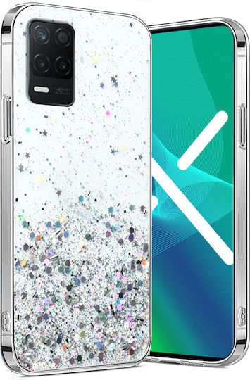 Erbord Umschlag Rückseite Kunststoff / Silikon Transparent (Realme 8 5G)