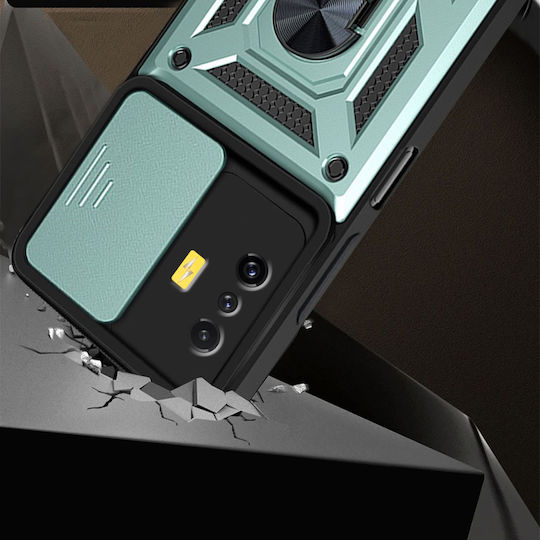 Erbord Back Cover Μεταλλικό Πράσινο (Poco F4 GT)