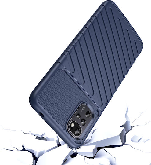 Erbord Back Cover Σιλικόνης Μπλε (Moto G22)