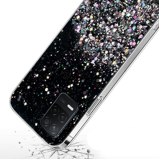 Erbord Back Cover Plastic / Silicon Negru (Realme 8 5G)
