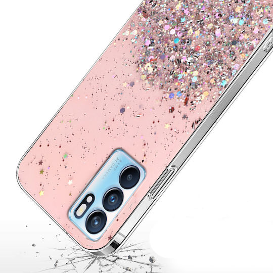 Erbord Back Cover Πλαστικό / Σιλικόνης Ροζ (Oppo Reno6)