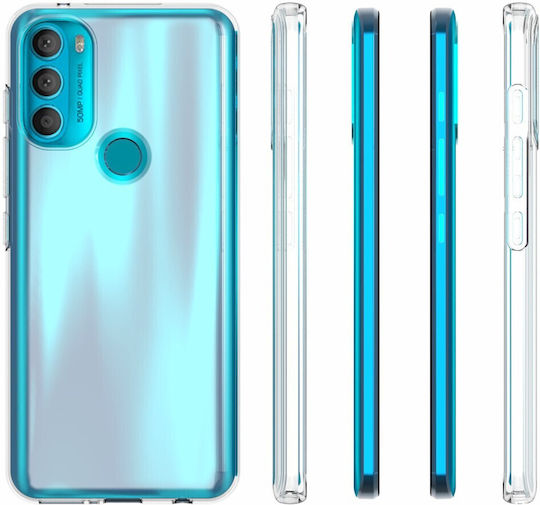 Erbord Back Cover Σιλικόνης Διάφανο (Moto G71 5G)