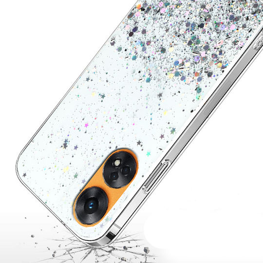 Erbord Задна корица Пластмаса / Силикон Прозрачен (Oppo Reno8 T)