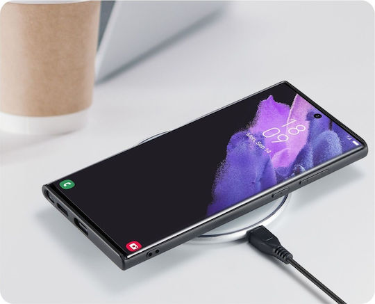 DG.MING Wallet Δερματίνης / Σιλικόνης / Πλαστικό Μαύρο (Galaxy S23 Ultra)