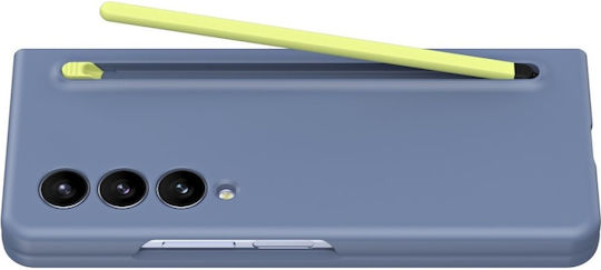 Samsung Umschlag Rückseite Kunststoff Blau (Samsung Galaxy Z Fold 4 5G)