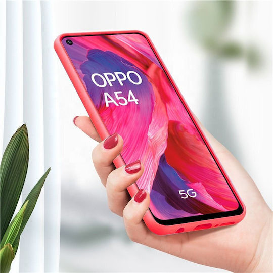 Erbord Back Cover Σιλικόνης Κόκκινο (Galaxy A54Oppo A54 5G / A74 5G)