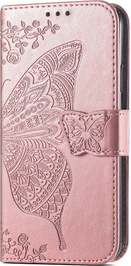Infinix Buchen Sie Synthetisches Leder / Kunststoff / Silikon Rosa (TCL 30 / 30+ / 30 5G)