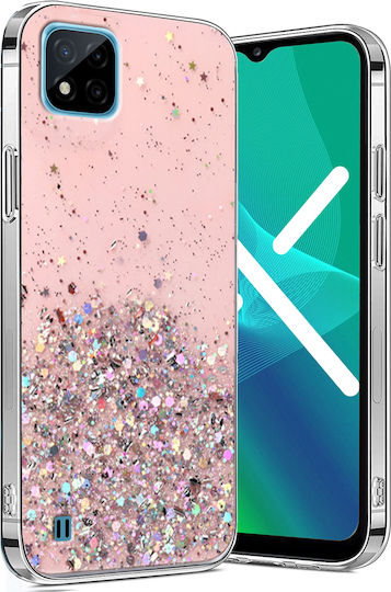 Erbord Back Cover Πλαστικό / Σιλικόνης Ροζ (Vivo Y21)