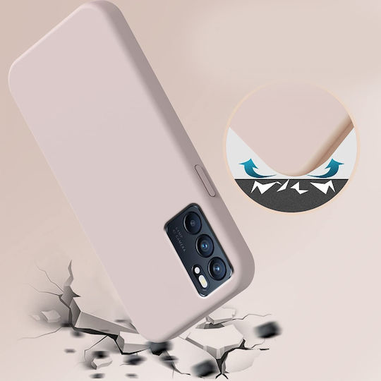 Erbord Back Cover Silicon Roz (Oppo Reno 6 5G)