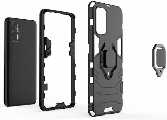 Erbord Umschlag Rückseite Schwarz (Realme GT 5G)