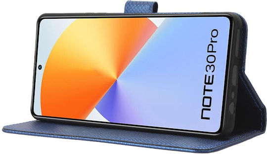 Smart Wallet Δερματίνης Μπλε (Infinix Note 30 Pro 4G)