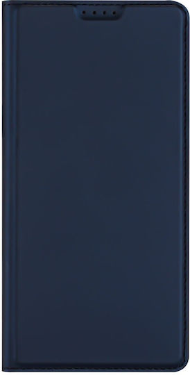 Dux Ducis Skinpro Book Σιλικόνης / Δερμάτινο 2mm Navy Μπλε (Redmi Note 12 Pro+)