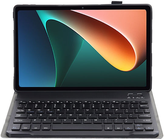 Flip Cover με Πληκτρολόγιο στα Αγγλικά US Μαύρη (Xiaomi Pad 5, Xiaomi Pad 5 Pro)