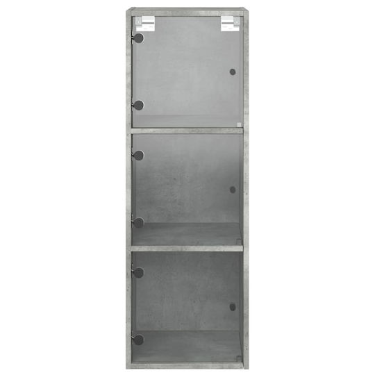 vidaXL Bathroom Cabinet L35xW37xH100cm Gray