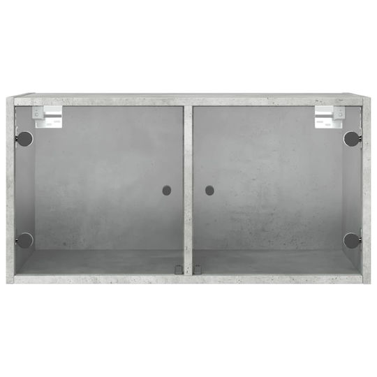 vidaXL Ντουλάπι Μπάνιου 68.5x37x35cm Γκρι
