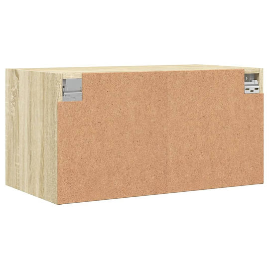 vidaXL Ντουλάπι Μπάνιου 68.5x37x35cm Sonoma