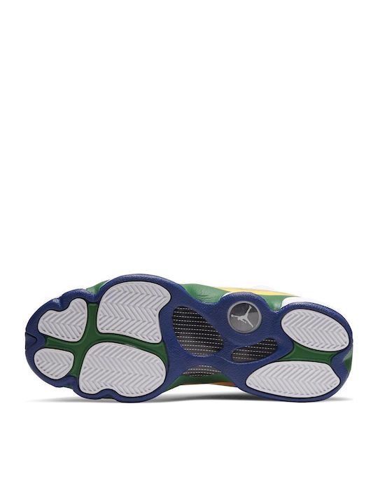 Air  13 Kids Sports Shoes Basketball with Laces Multicolour