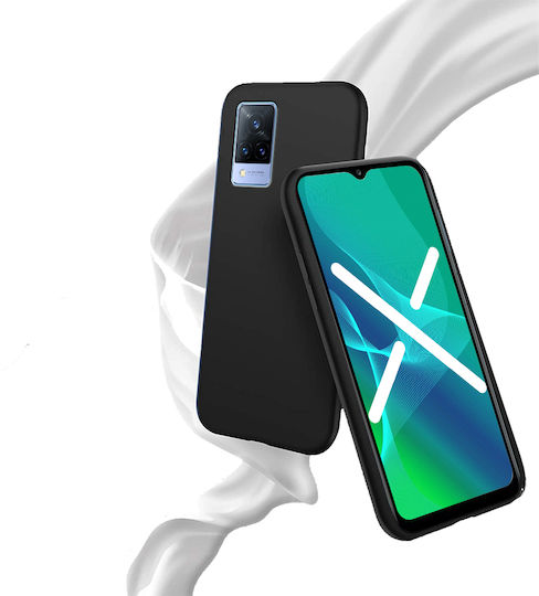 Erbord Задна корица Силикон Черен (Vivo V21 5G)