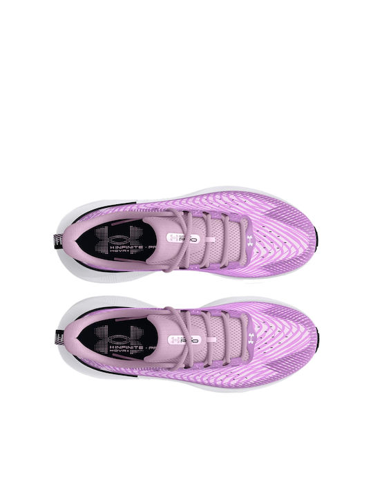 Under Armour Infinite Pro Γυναικεία Αθλητικά Παπούτσια Running Purple Plasma / White / Black