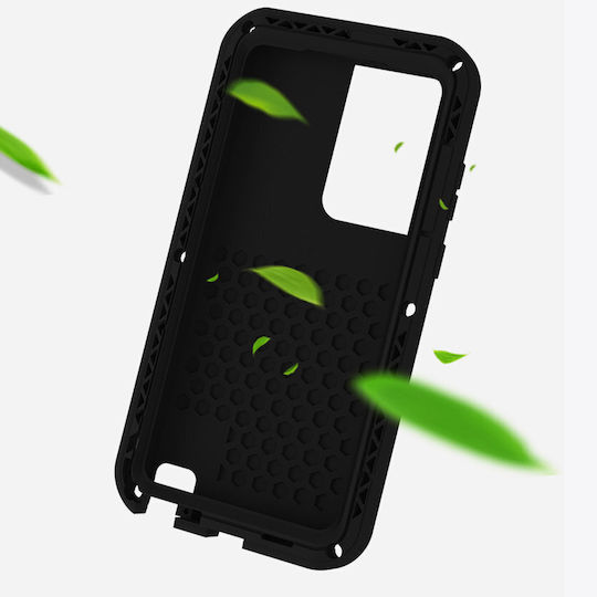 Love Mei Back Cover Metalic Galben (Galaxy S23 Ultra)