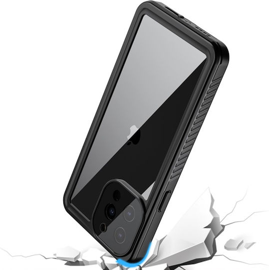 Redpepper Ip68 360 Full Cover 2mm Impermeabil Negru (iPhone 13 Pro Max)