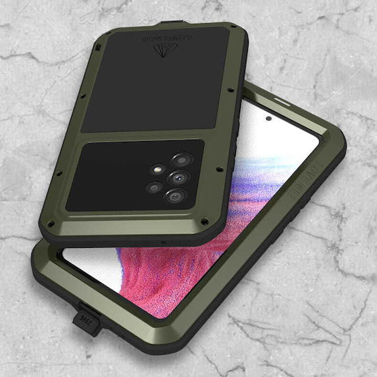 Love Mei Back Cover Μεταλλικό Πράσινο (Galaxy A53)