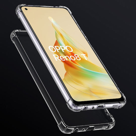 Erbord Back Cover Σιλικόνης Διάφανο (Oppo Reno8 T)