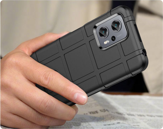 Erbord Задна корица Силикон Черен (Poco X4 GT 5G)