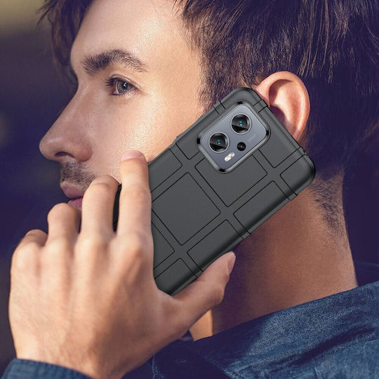 Erbord Задна корица Силикон Черен (Poco X4 GT 5G)