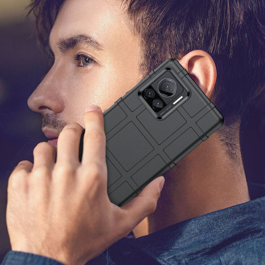 Erbord Back Cover Σιλικόνης Μαύρο (Motorola Edge 30 Ultra)