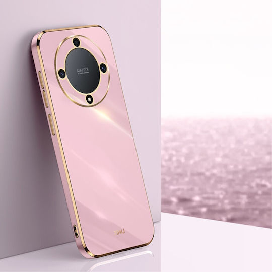 Honor Glamour Camshield Umschlag Rückseite Metallisch Lila (Honor Magic 5 Lite, Huawei)