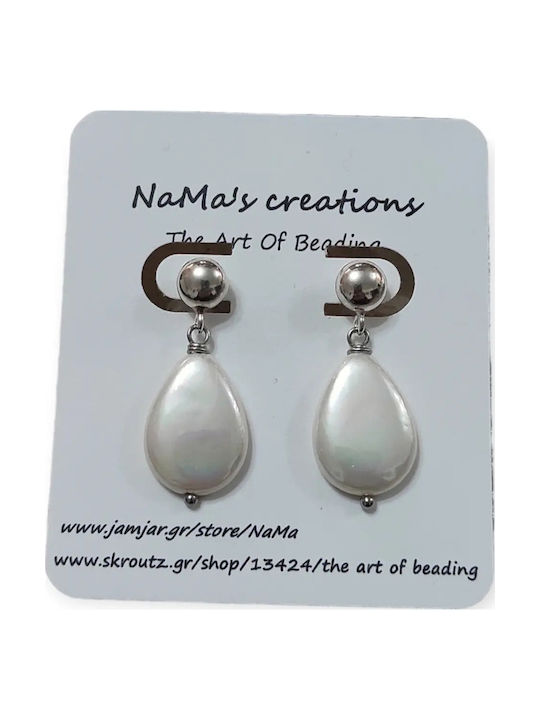 The Art of Beading Ohrringe aus Silber