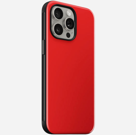 Nomad Sport Bumper Plastic / Silicone 1mm Red (iPhone 15 Pro Max)