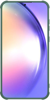 Nillkin Umschlag Rückseite Silikon / Kunststoff Grün (Samsung Galaxy A55)