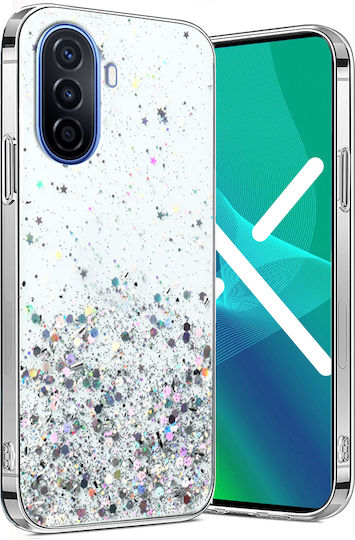 Erbord Umschlag Rückseite Kunststoff / Silikon Transparent (Huawei Nova Y70)