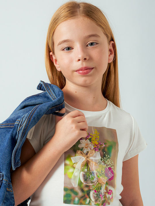 Tricou pentru copii Ecru