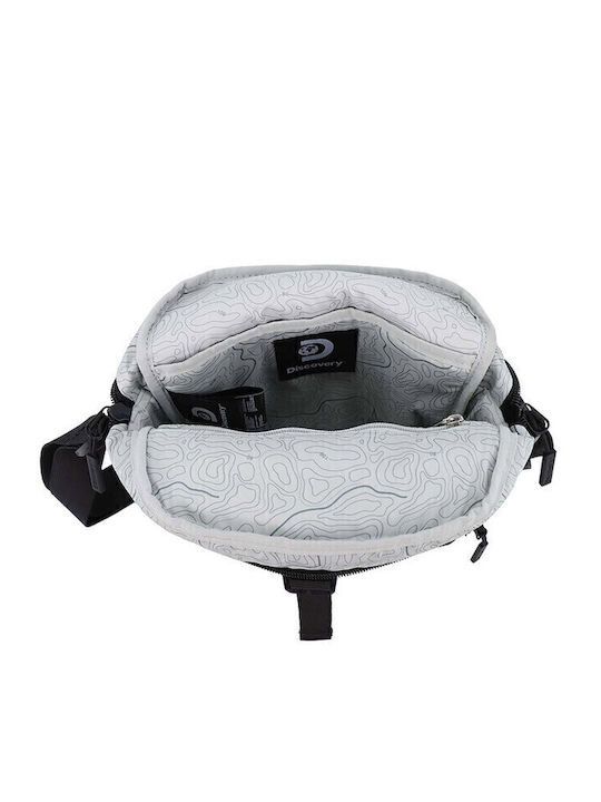 Herren Schulter / Crossbody Tasche Schwarz