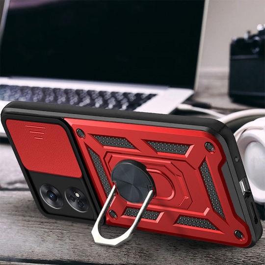 Back Cover Μεταλλικό Κόκκινο (Oppo Reno8 T)