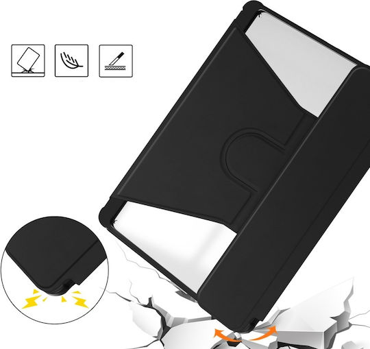 Flip Cover cu Tastatură în Engleză SUA Neagră (Samsung Galaxy Tab S9 FE+ Plus)